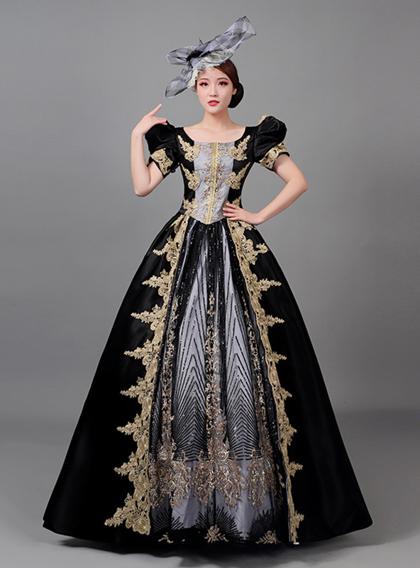 baroque black and gold dress Golden Yellow Cotton Poplin Fit and Flare Short Button-Down Shirt Dress 26