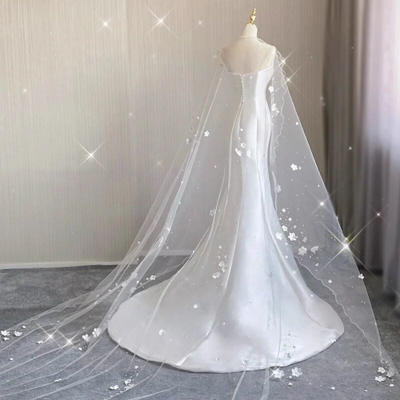 Mermaid White Wedding Dress with a Bold Strapless Design for a Modern Touch