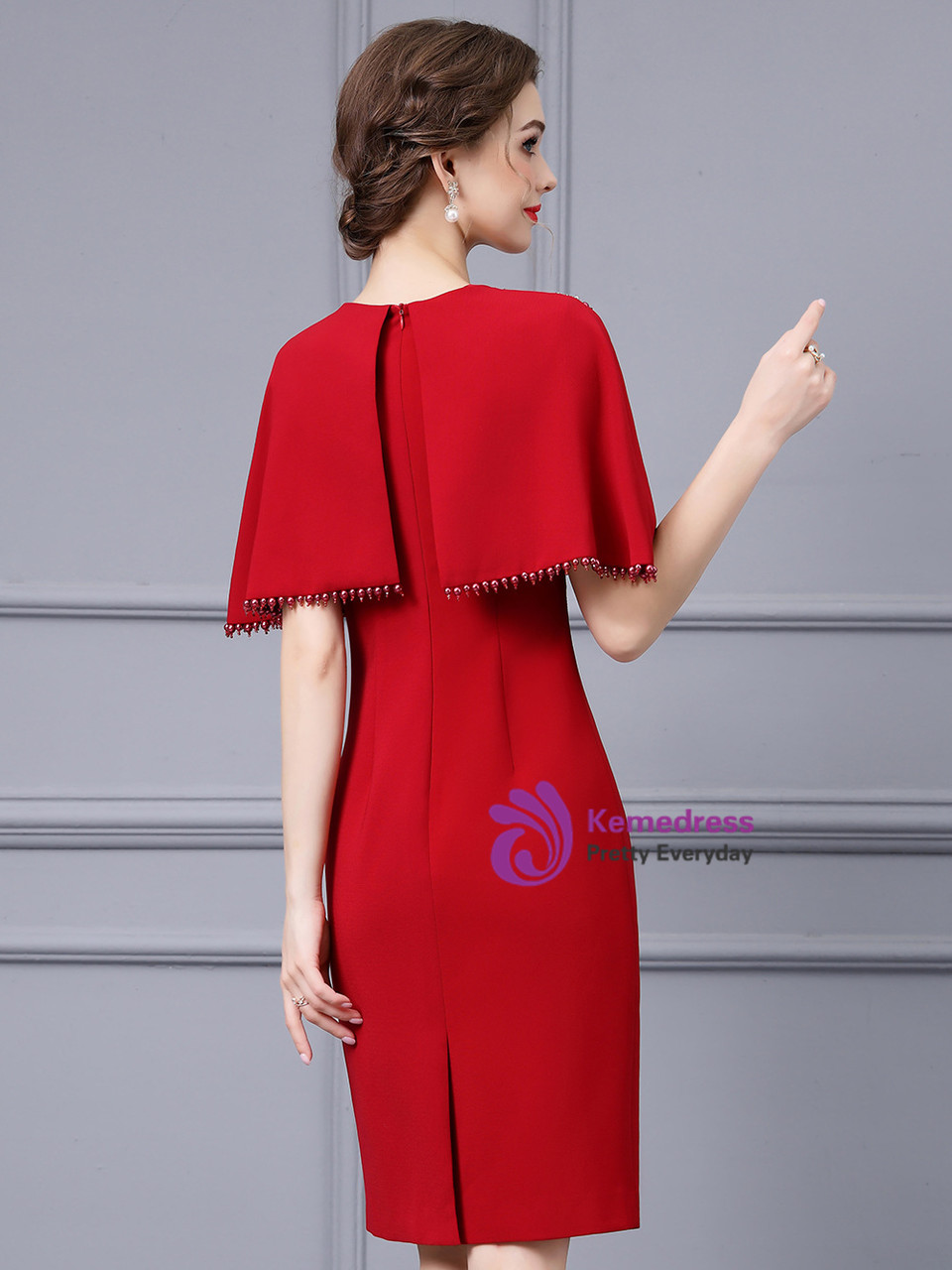 matching shawl for red dress