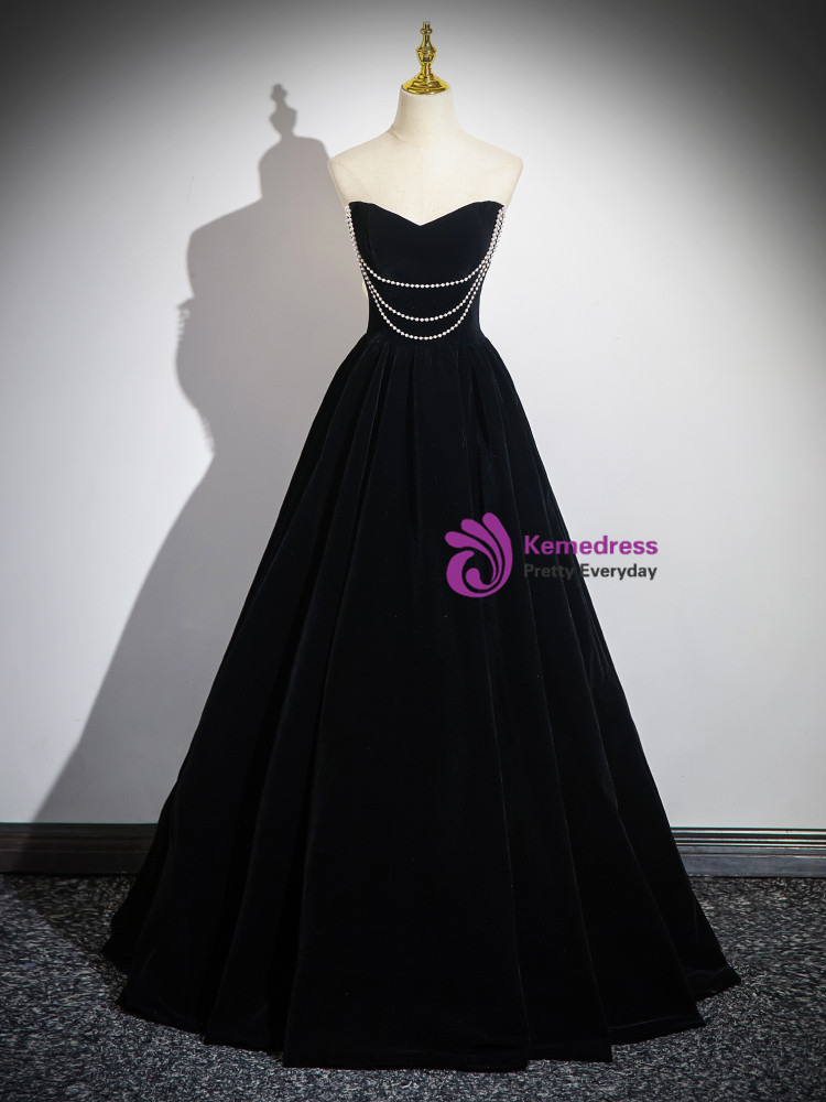 Black Velvet Strapless Dress Zara Velvet Dress Velvet Dresses Zara Zara  Black Velvet Dress