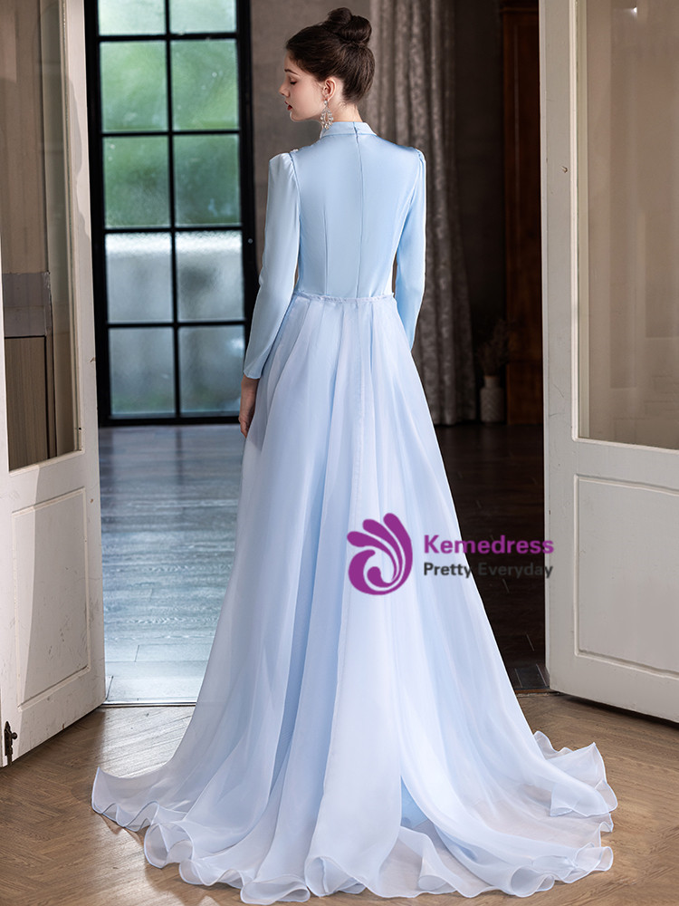 baby girl easter dress Mia Belle Girls Chambray 12 Picture Answers to __style:Gown Payment:Deposit Preorder