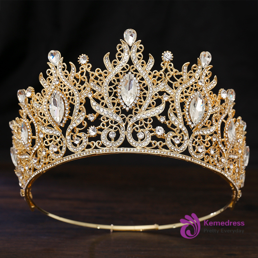 Bride Beauty Pageant Champion Baroque Crown