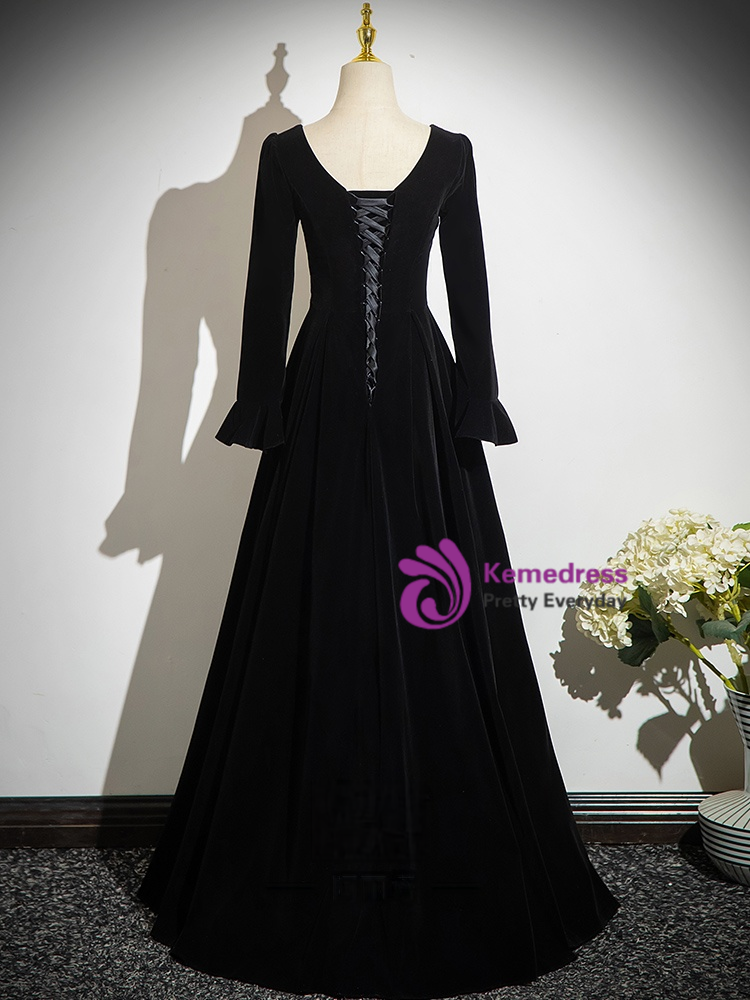women's black dress coat Black Military Fit and Flare Coat Dress – Olivia Dress