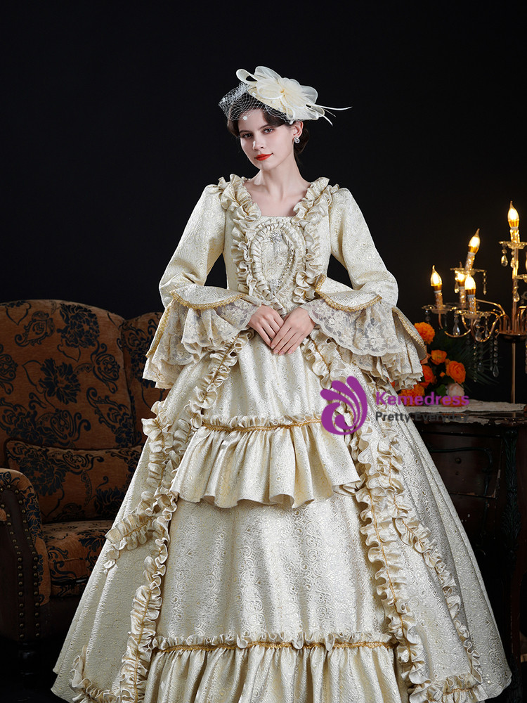 lace long sleeve white dress Long Sleeve Applique Crepe Button Back Lace Dress