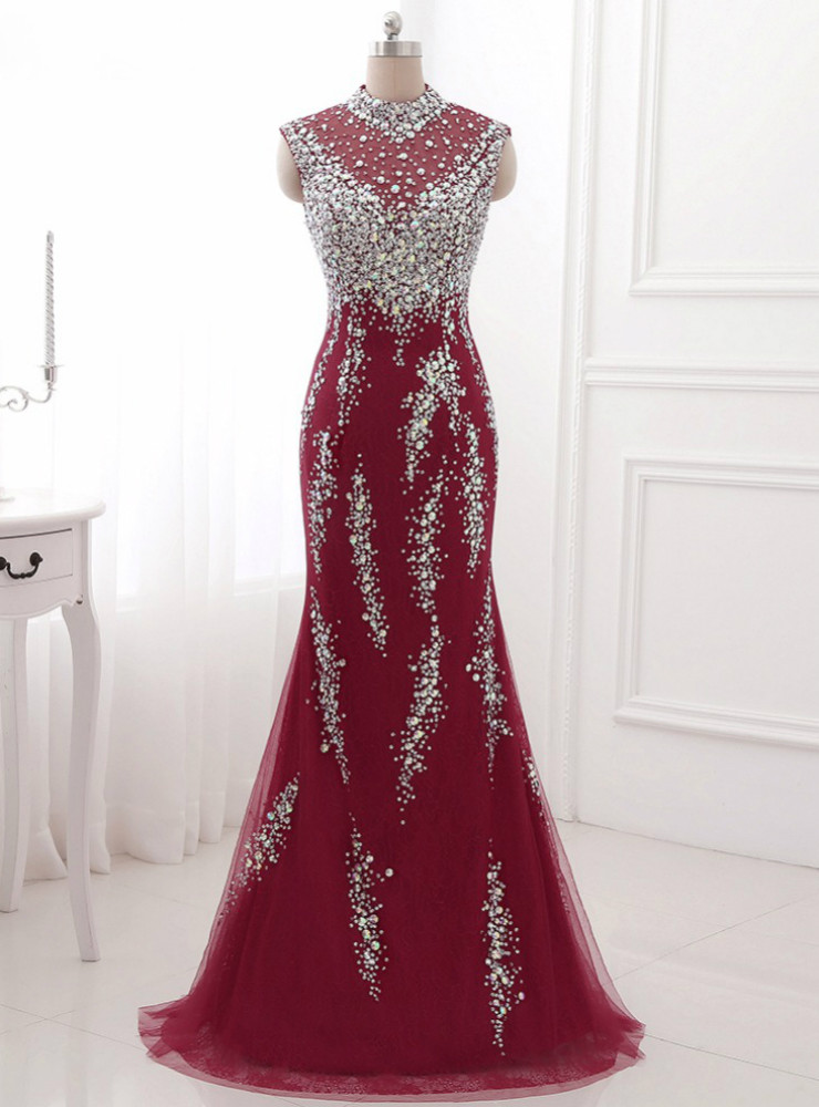 open lace back dress Prom Dress