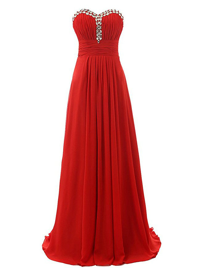 blue dress for baby girl A-line Off-the-shoulder Sweetheart Burgundy Long Bridesmaid Dress – 27dress