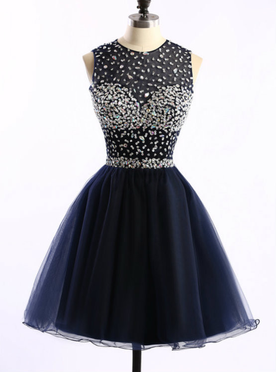 Pale Blush Sweetheart Sleeveless Pleated Beaded Tassels Sheath Short Homecoming Dress