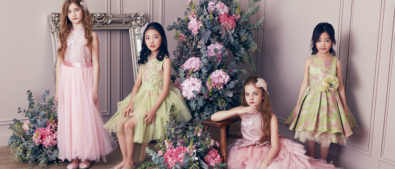 Chiffon Flower Girl Dresses