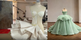 2-in-1 Formal Dress: Short to Long in 2 Minutes | Custom Mint Gown