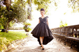 Captivating Black Short Tulle prom dresses