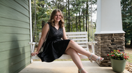 Homecoming dress shopping from a mom who survived it—black sequin edition