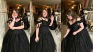 The Best Plus Size Black Wedding Dress Under 200
