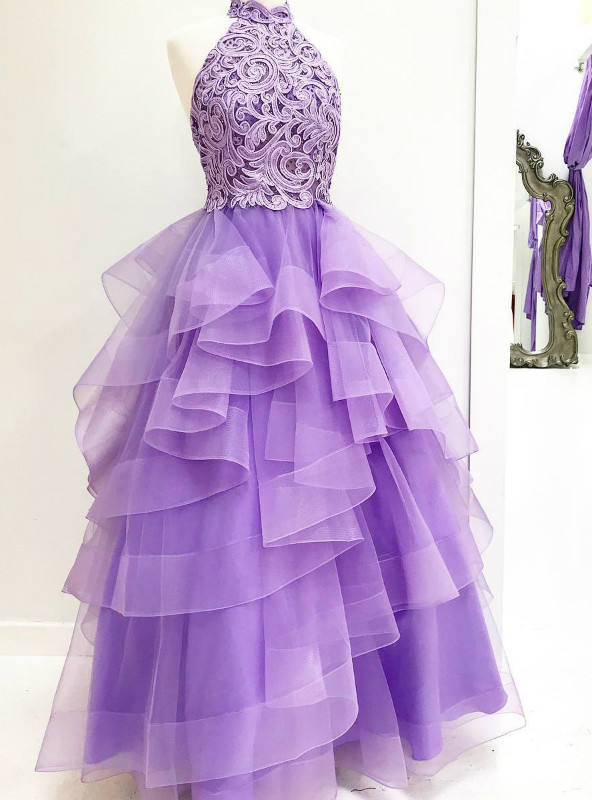 Purple Prom Dresses, Formal Evening Dresses Y5614