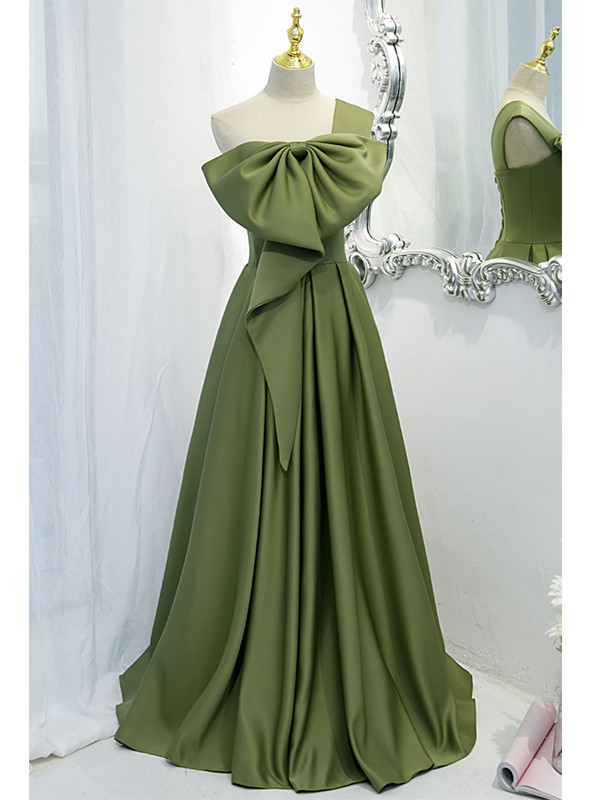 Green Dress With Bow Crushed Velvet Bow Dress, Green Rachel Riley UK  Heritage Clothing
