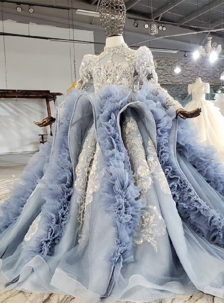 Castalia Luxury Couture Flower Girl Dress