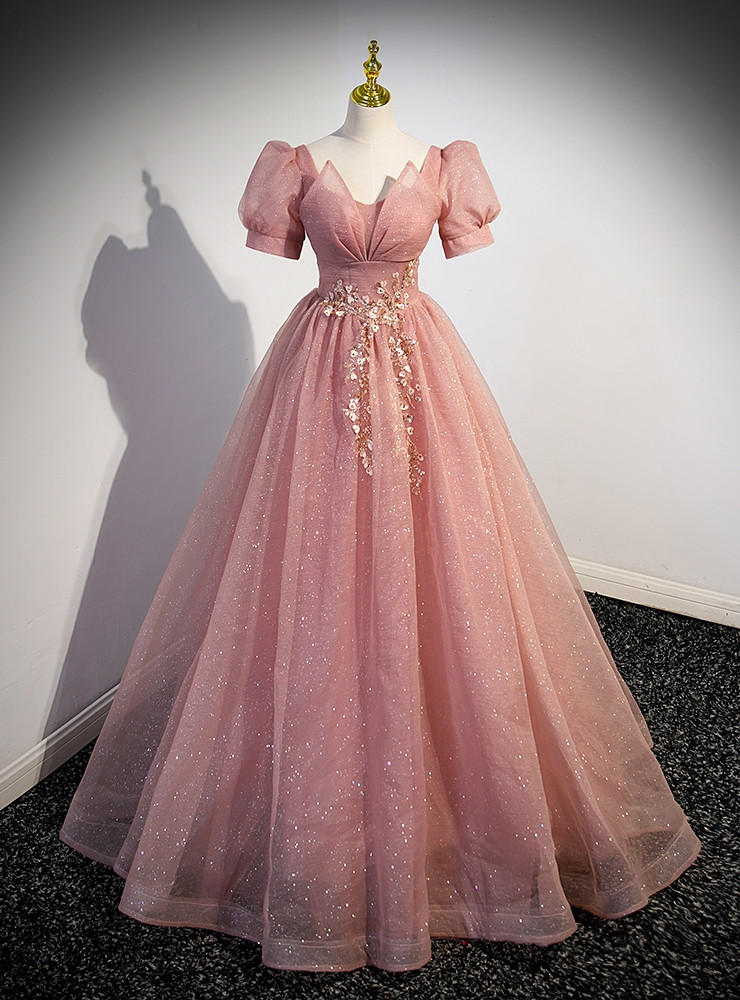 Tulle Square High Low Burgundy Ruffles Prom Dress