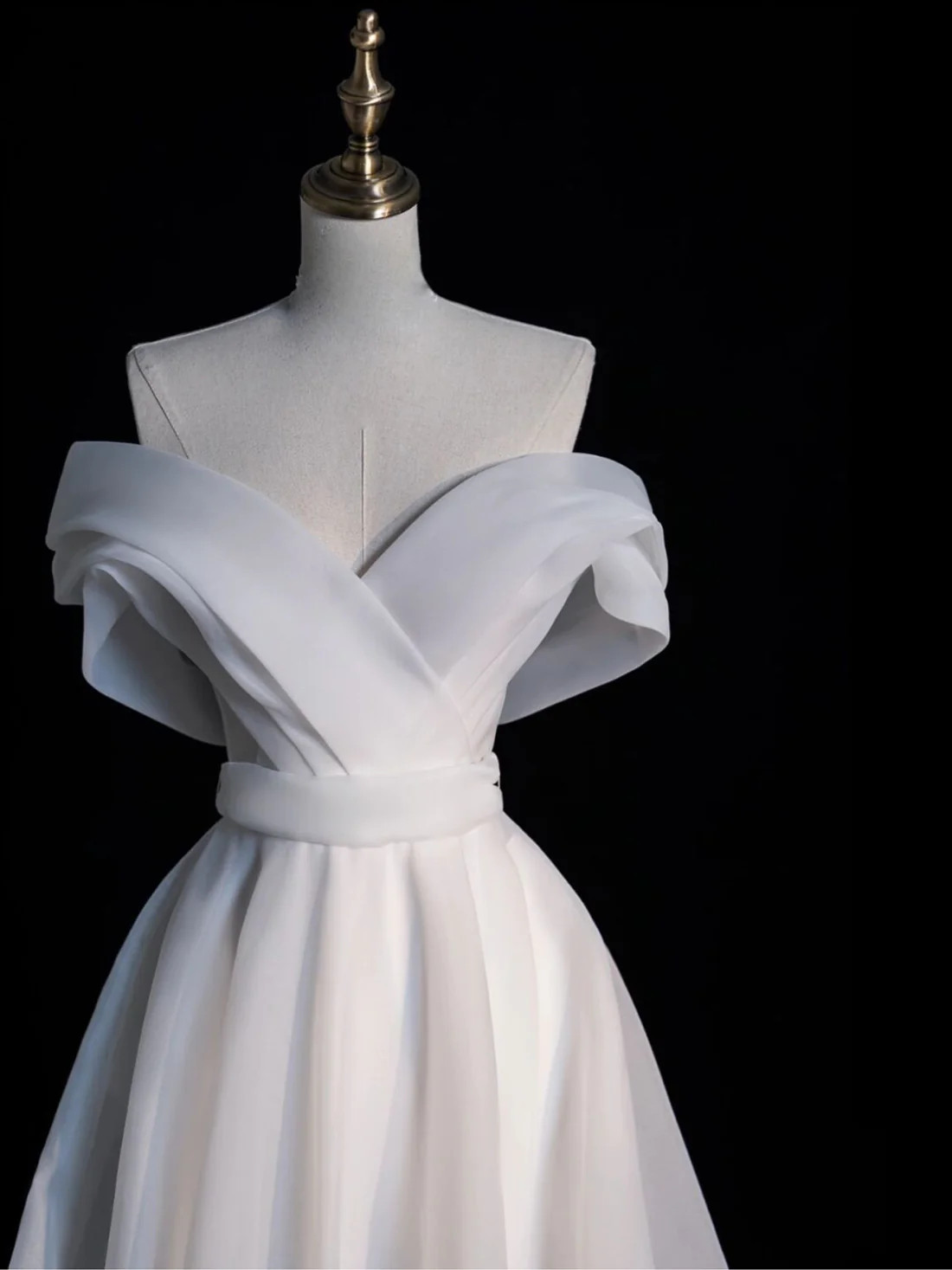 White Organza Dress main image 0