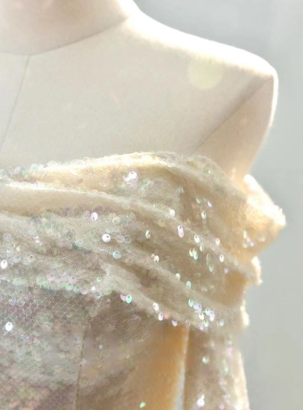 Glamorous Long Sleeves Prom Dress Mermaid Sequins On Sale
