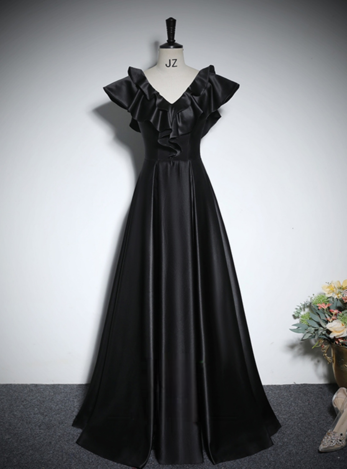 satin dresses with sleeves Maxi Long Sleeve Wrap Dress I Satin Bridesmaid – UME London Ugly Christmas Sweater Dress color-grey Color:RL8/29