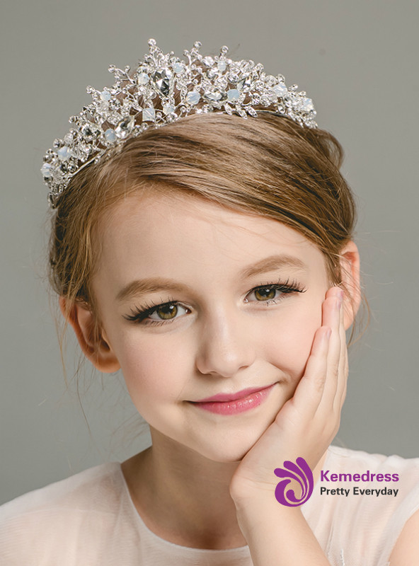 Girls' Garland Girls' Flower Jewelry Crystal Accessories