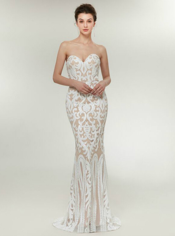 Hot Sexy Mermaid Red Long Prom/Evening Party Dresses ,DS4879