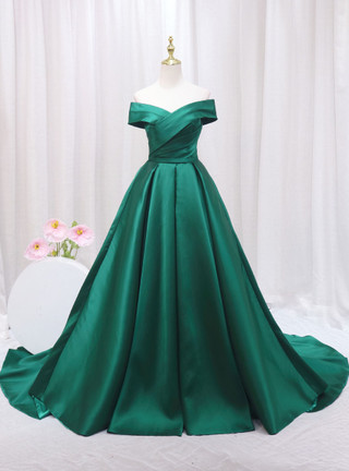Appliques Purple Ombre Off The Shoulder Beading Prom Dress main image 1