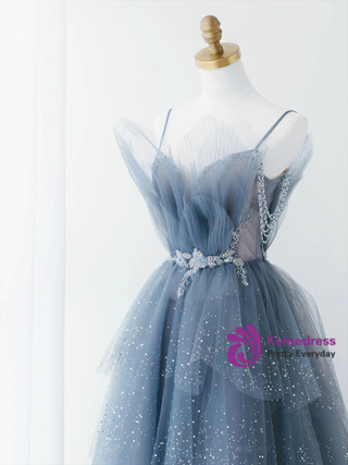 Robe De Cocktail Noir Newport News - Bretelles Spaghetti Et Volants - Taille XL - Neuf Sans étiquettes