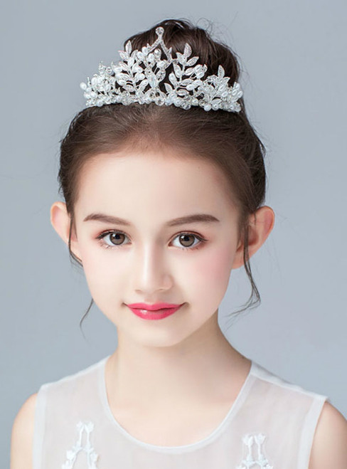 Crown Tiara Children Princess Korean Girl Crystal Crown Hairband