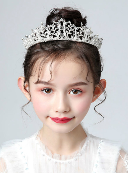 Children's Crown Tiara Princess Hair Accessories Little Girl Crystal
