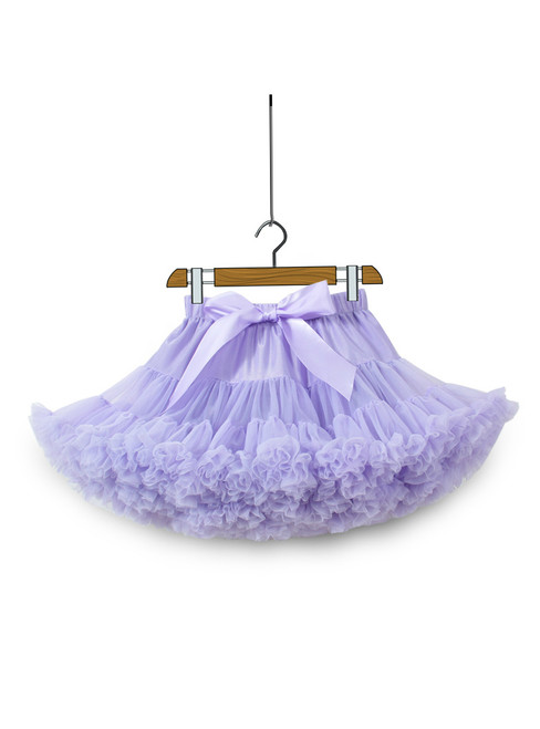 Lavender Girls Tulle Tutu Skirt