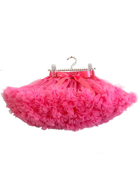 Fuchsia Dance Tulle Girls Tutu Skirt