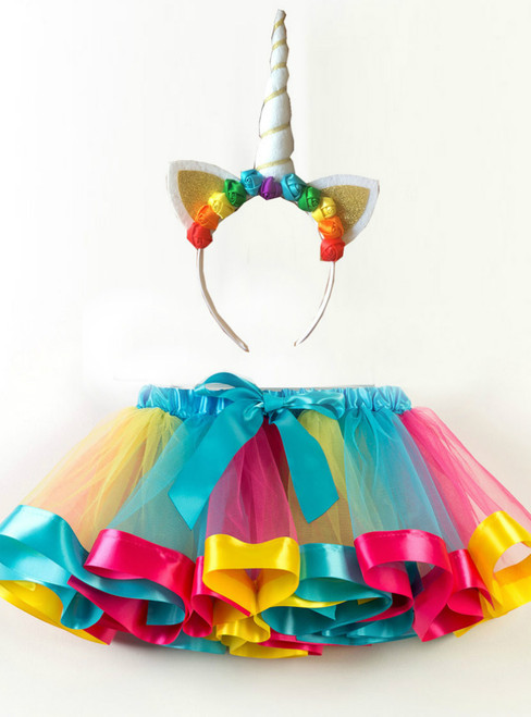 Simple Girls Short Tulle Tutu Skirts