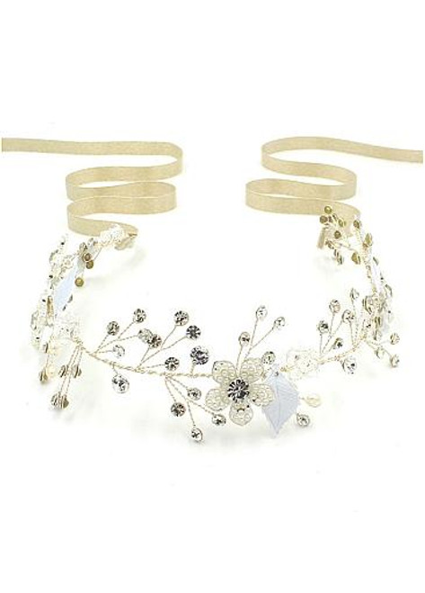 Wedding Hair Jewelry With Rhinestones & Pearls beautiful