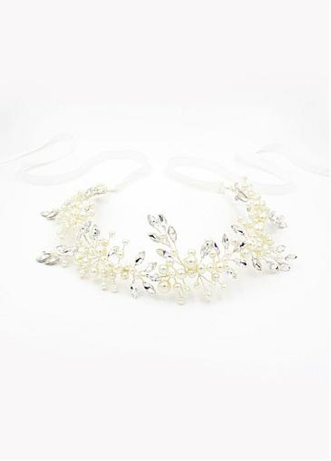 Cheap  Wedding Hair Jewelry With Rhinestones & Pearls