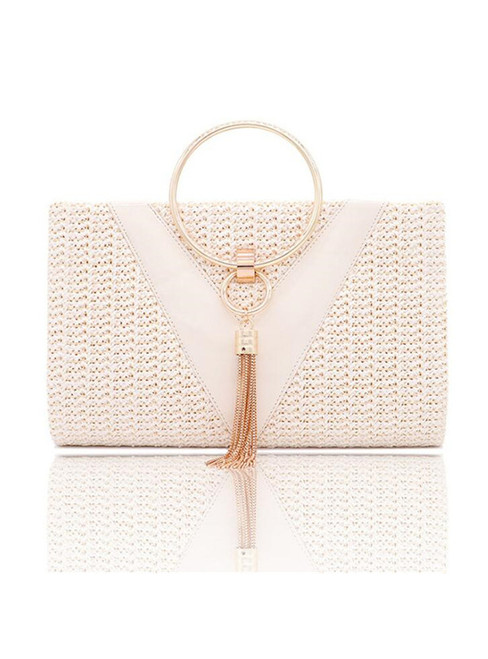 Handle Tassel Clutch Chain Shoulder Purses