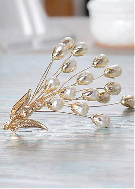 Wedding Hair Ornaments With Pearls