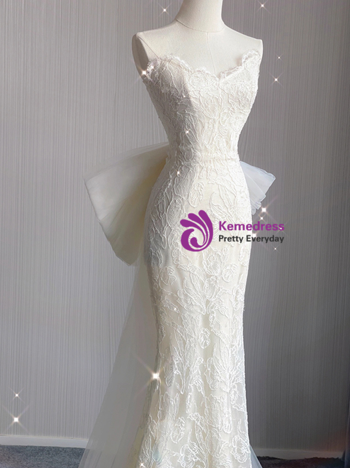 Miriam Corset Wedding Dress – Ivory Tulle & Lace Bridal Gown