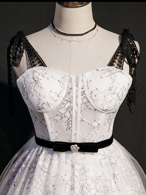 White Strappy Lace Dress - Ready to Ship