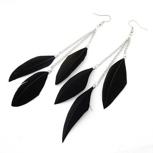 Feather Earrings for Women  Bijoux