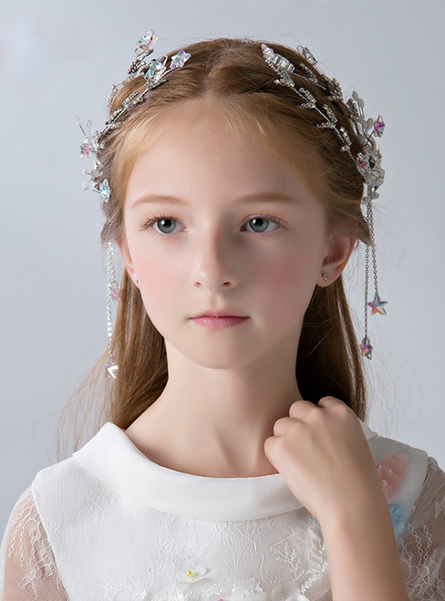 Children's Headwear Pendant Tassel Hairpin Princess Hair Accessories