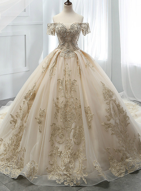 extravagant ball gowns
