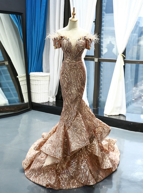 black and gold prom dresses 2019