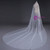 In Stock:Ship in 48 Hours Brides White Veils Mop the Floor