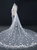 In Stock:Ship in 48 Hours White Tulle Butterfly Appliques Brides Veils