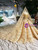 Champange Gold Ball Gown Sequins Off the Shoulder Wedding Dress With Beading