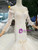 Champagne Mermaid Tulle Long Sleeve Bateau Wedding Dress With Beading