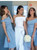Unique Beach Bridesmaid Dresses Sleeves Backless Knee Length