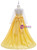 In Stock:Ship in 48 Hours Yellow Satin Long Sleeve Flower Girl Dress