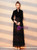 In Stock:Ship in 48 Hours Black Sequins Long Sleeve Prom Dress