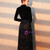 In Stock:Ship in 48 Hours Black Sequins Long Sleeve Prom Dress